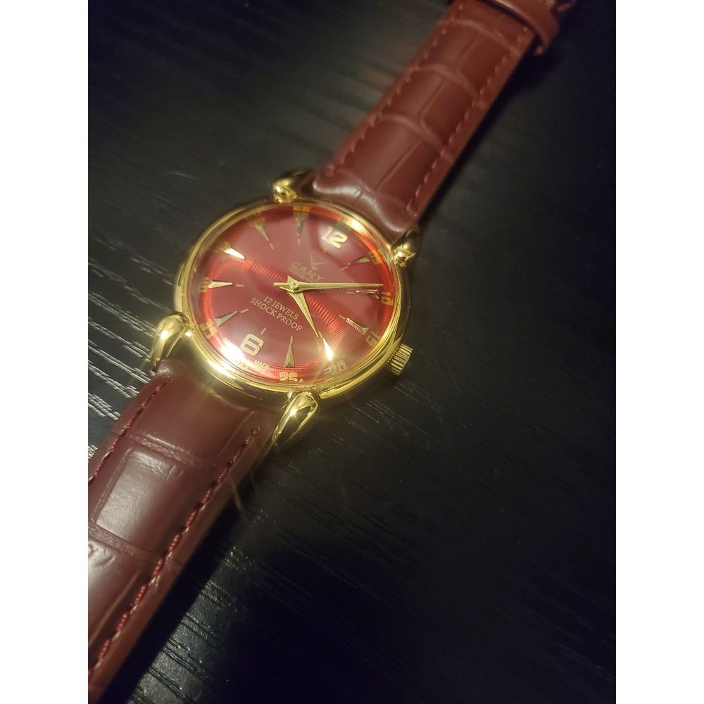 Vintage Camy Geneva‎ ST96 Mechanical Men's Watch GORGEOUS!